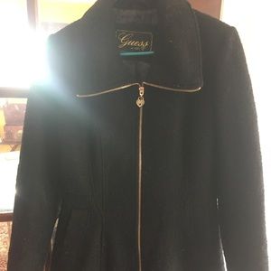 Black Guess Winter coat